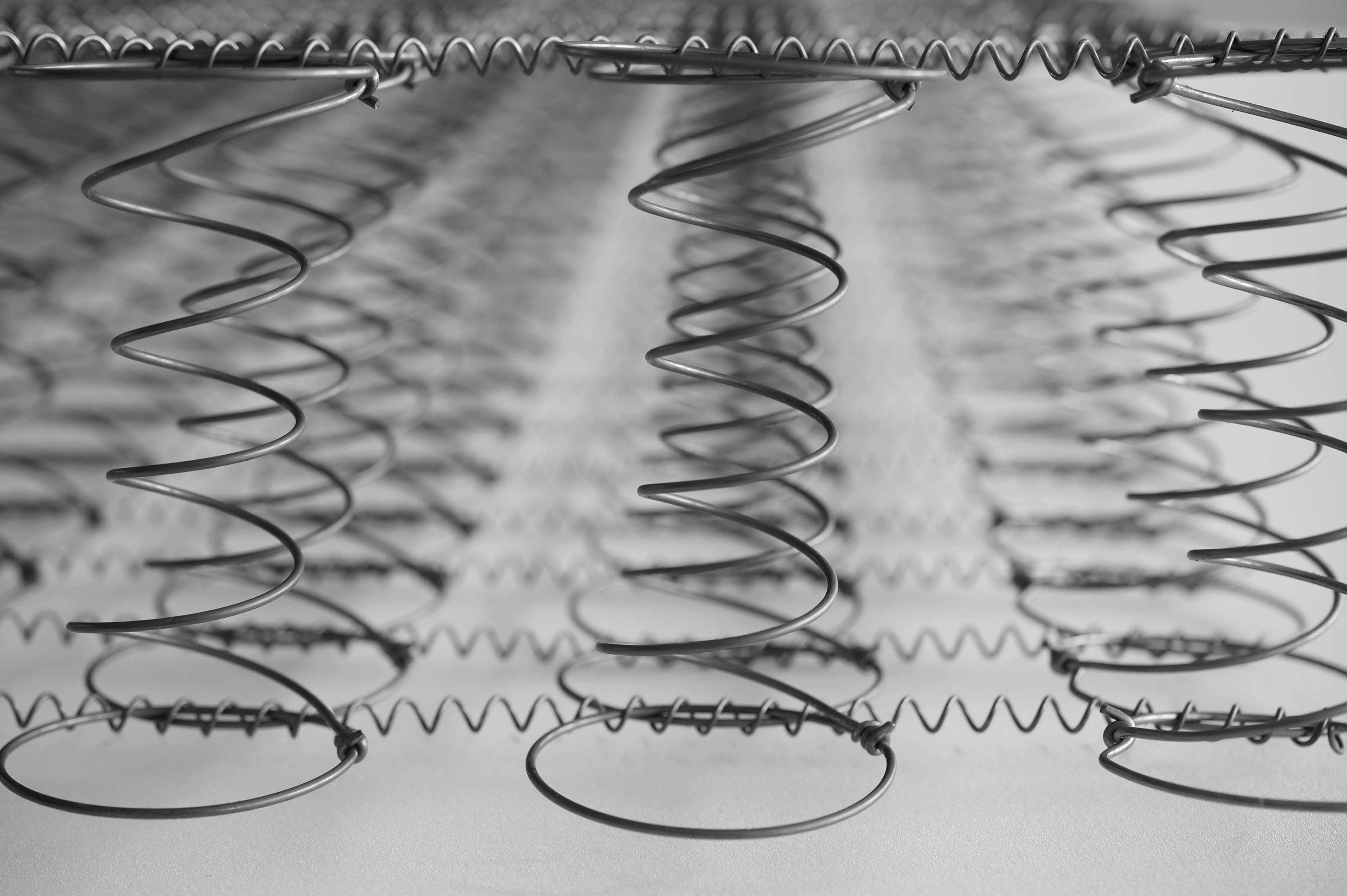 彈簧床墊示意圖